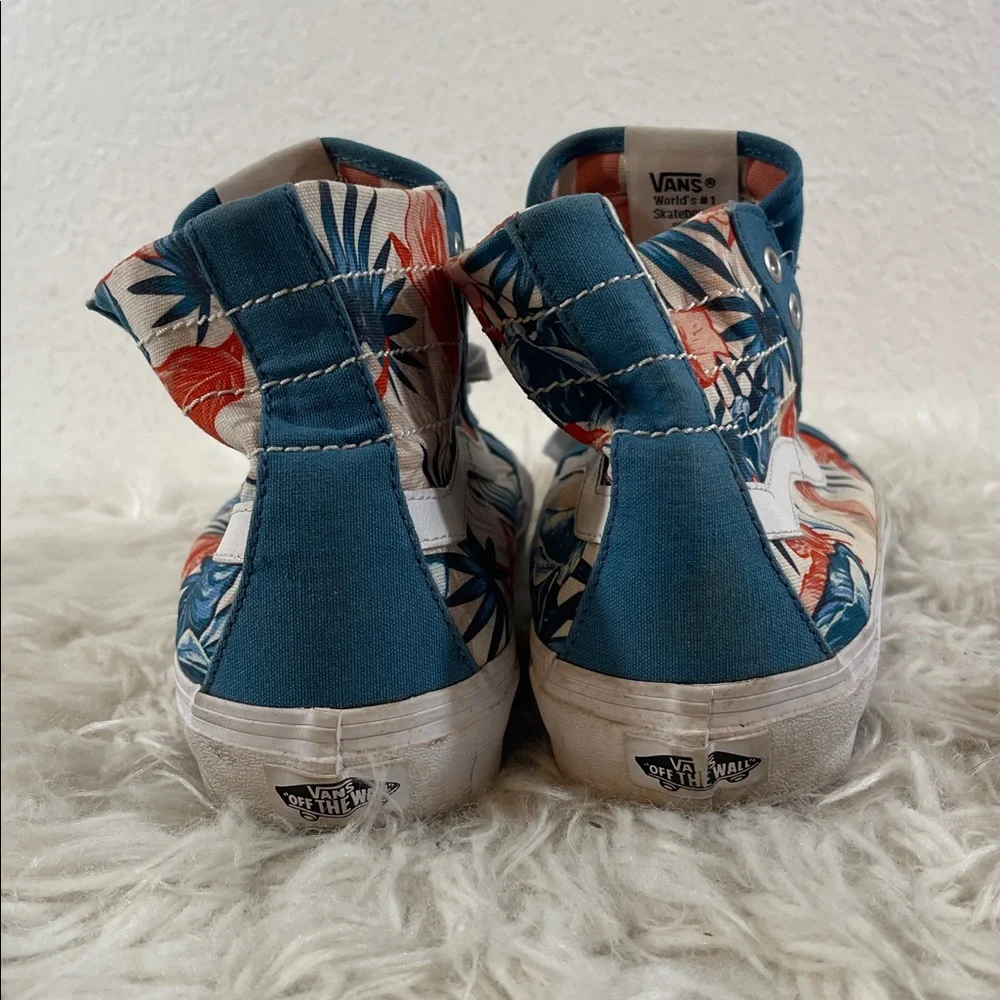 VANS Sk8-Hi Tropical High Top Sneakers Unisex Size 10 - Picture 4 of 11